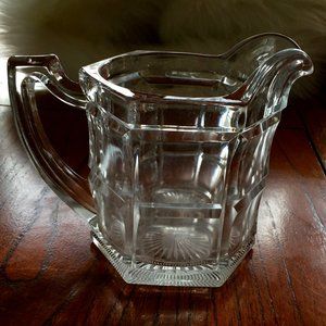 Vintage Glass Pitcher